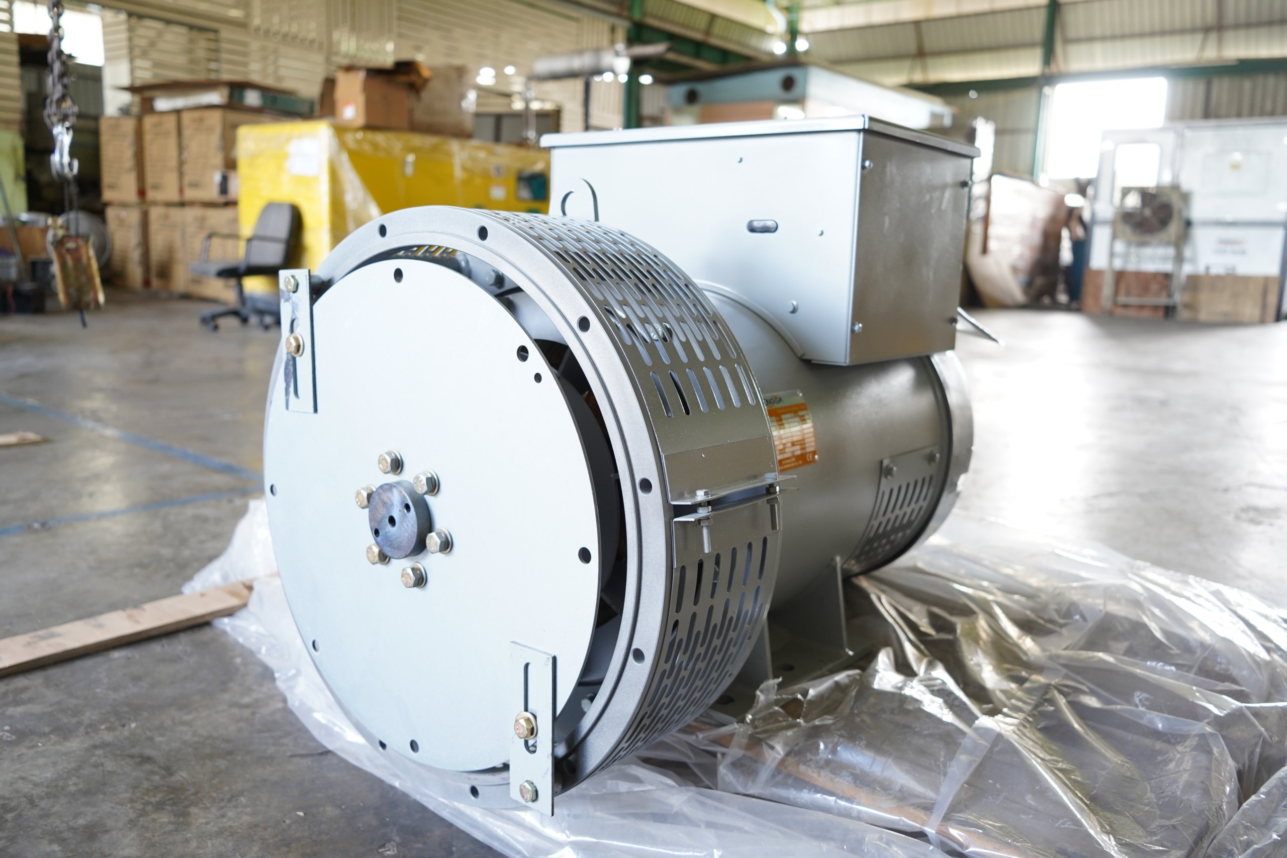 125 KVA 100 KW Single Bearing ลูกปืนเดี่ยว