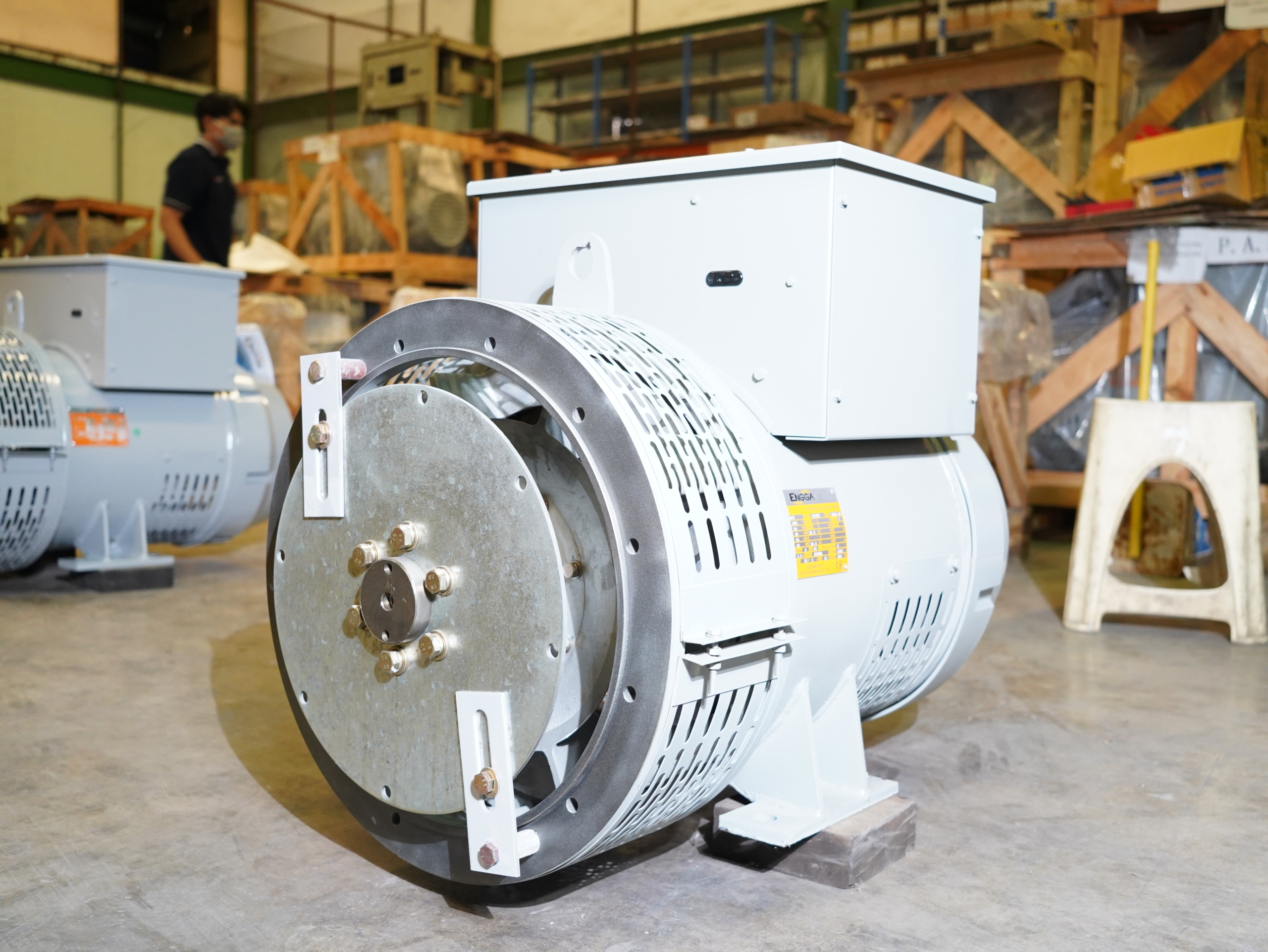 63 KVA 50 KW Single Bearing ลูกปืนเดี่ยว