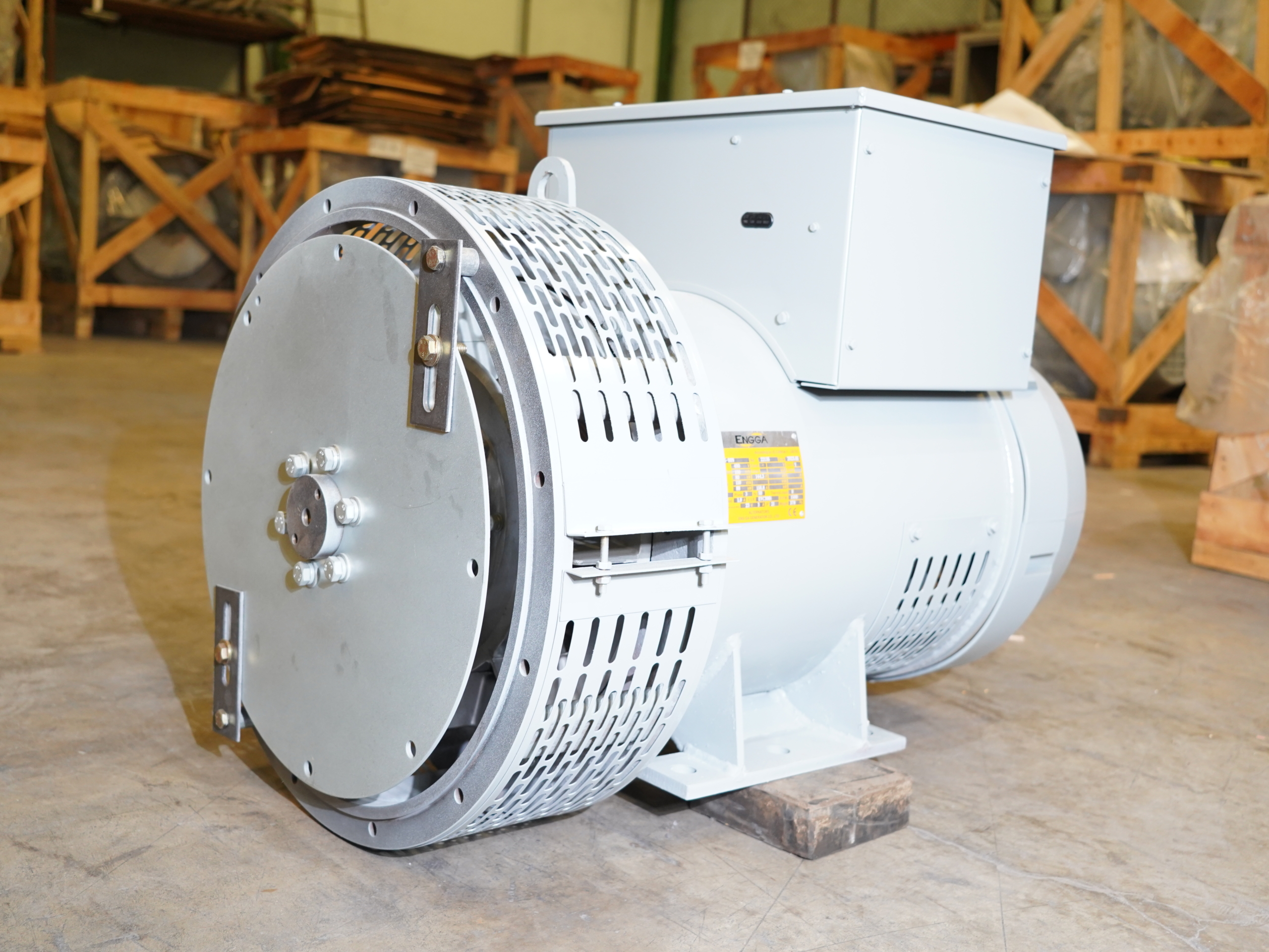 100 KVA 80 KW Single Bearing ลูกปืนเดี่ยว