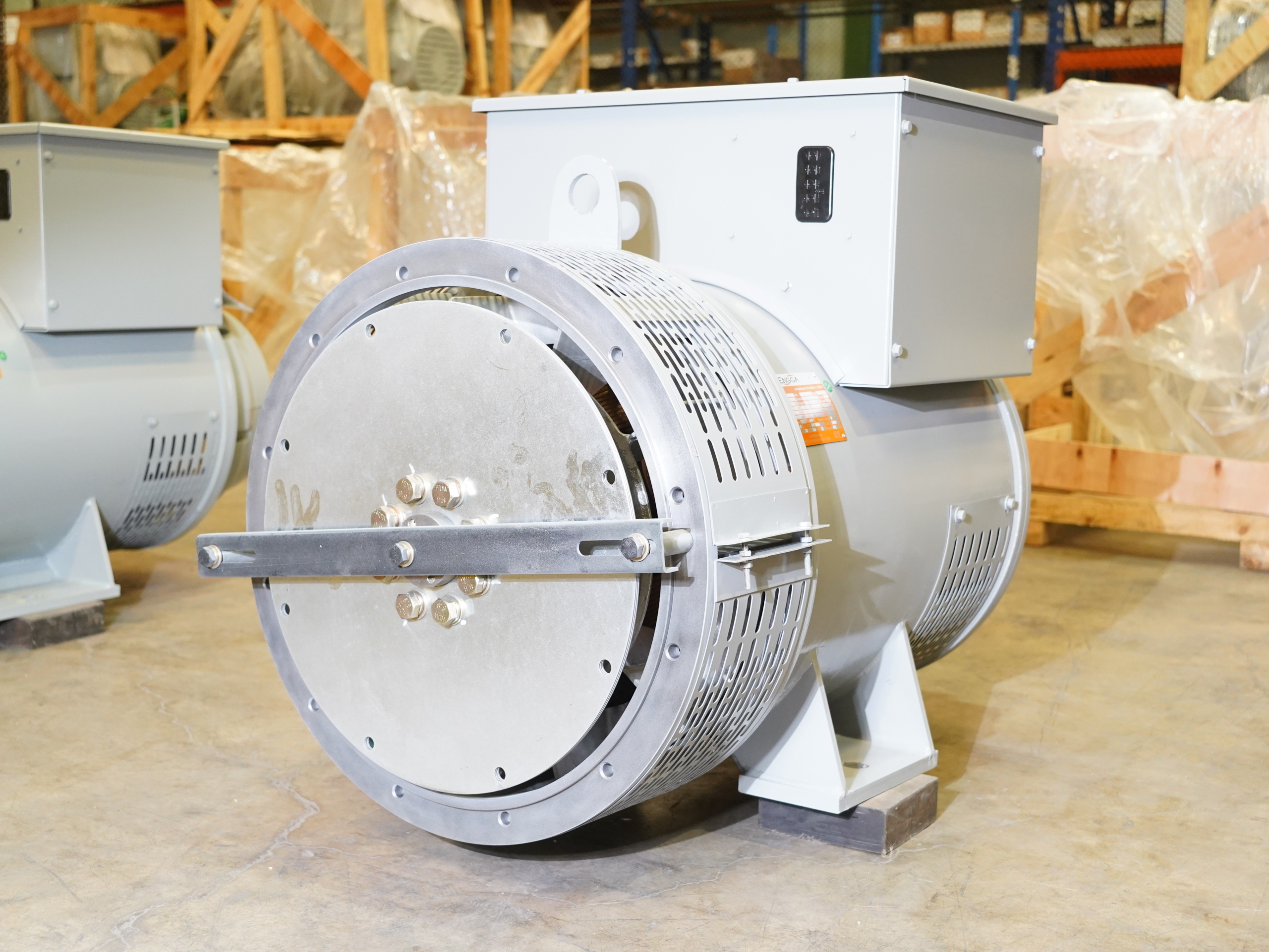 225 KVA 180 KW Single Bearing ลูกปืนเดี่ยว