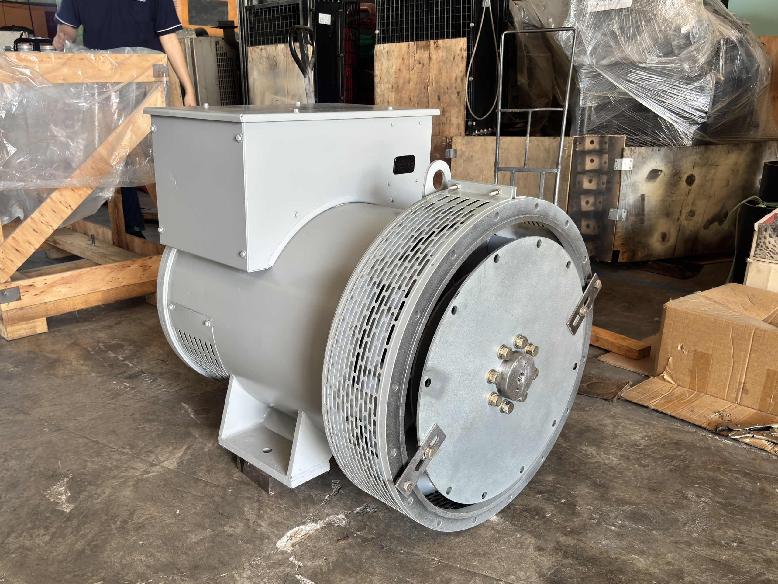 350 KVA 280 KW Single Bearing ลูกปืนเดี่ยว