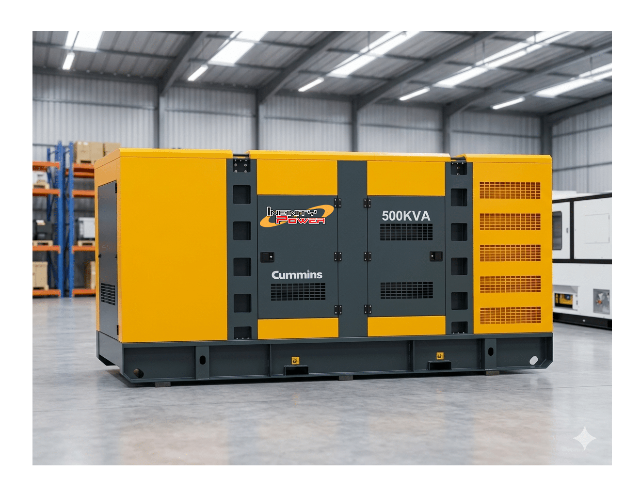 INFINITY เครื่องปั่นไฟดีเซล ขนาด 30KVA - 1675KVA